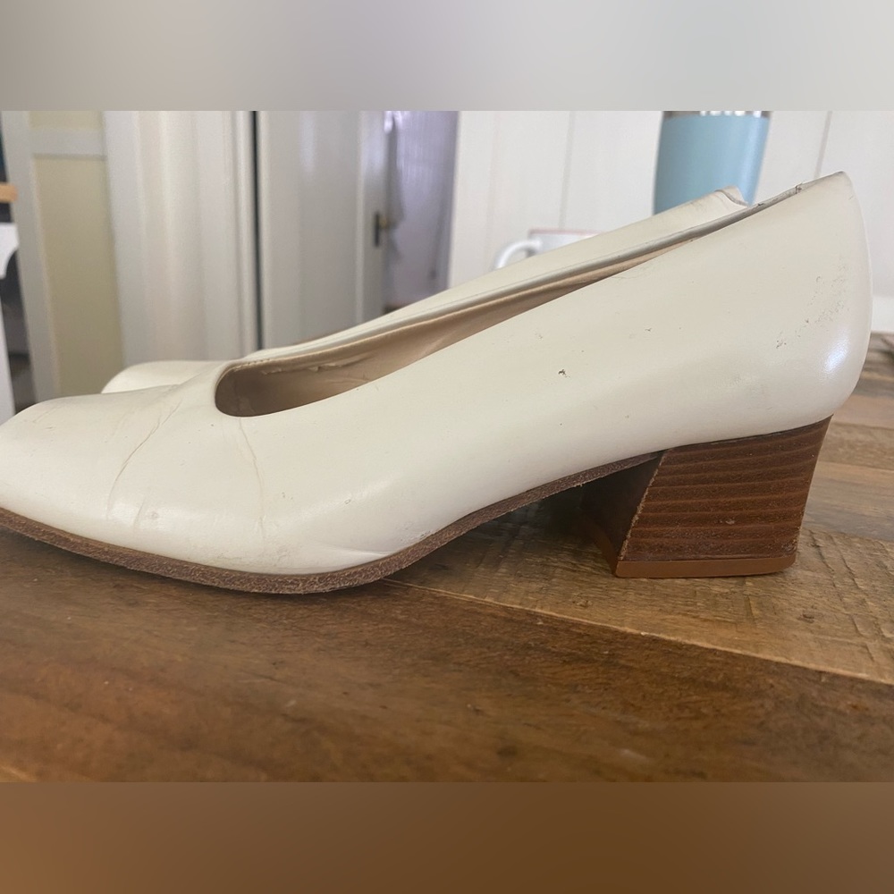 Vintage Nickels Italy block heels